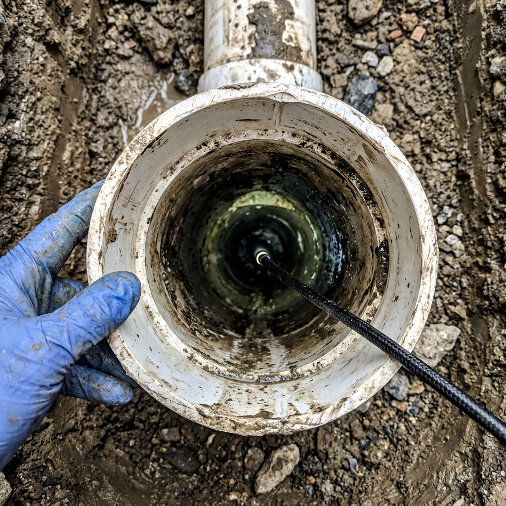 Curage canalisation